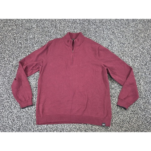 RHONE Other - Rhone Sweater Mens Large Red Commuter 1/4 Zip Performance Golf Prep Pullover